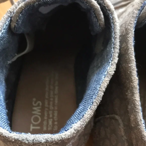 Toms Taupe Moroccan Desert Wedge - Picture 6 of 10